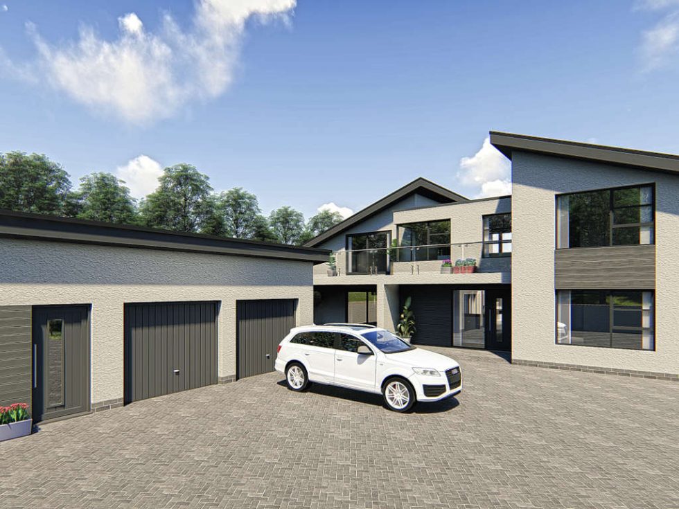 Coxmoor Road Vertical Edge Design