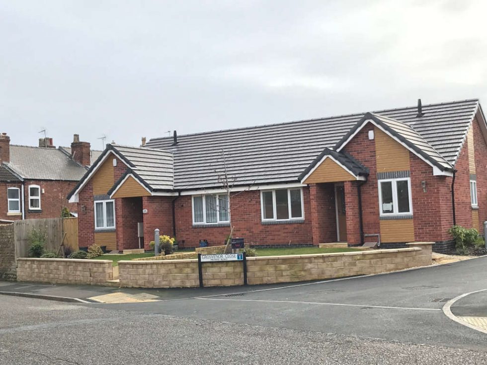 Grosvenor Close Mansfield Woodhouse Vertical Edge Design